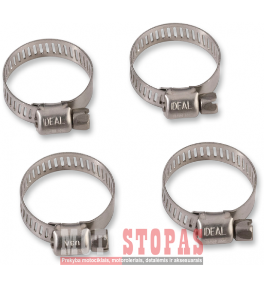 MOOSE RACING CLAMP HOSE SS 32-58MM 4PK