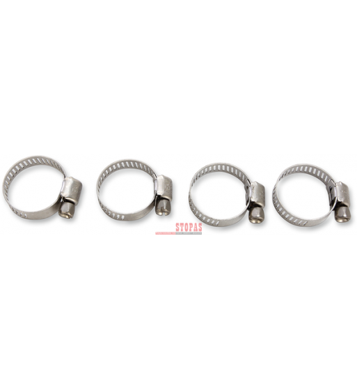 MOOSE RACING CLAMP HOSE SS 10-25MM 4PK