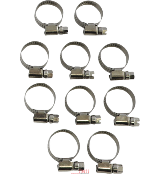 PARTS UNLIMITED HOSE CLAMP EMBOSSED 12-22