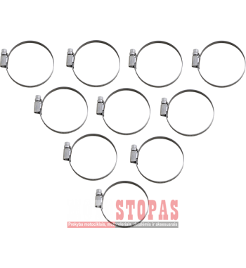 PARTS UNLIMITED HOSE CLAMP EMBOSSED 40-60