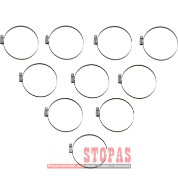 PARTS UNLIMITED HOSE CLAMP EMBOSSED 70-90