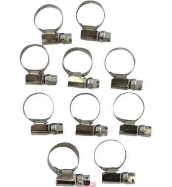 PARTS UNLIMITED HOSE CLAMP EMBOSSED 10-16