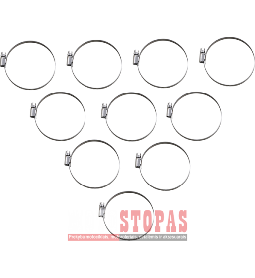 PARTS UNLIMITED HOSE CLAMP EMBOSSED 60-80
