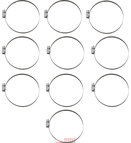 PARTS UNLIMITED HOSE CLAMP EMB SS 80-100