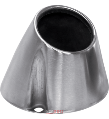 PRO CIRCUIT ENDCAP STAINLESS 4"