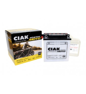 Akumuliatorius CIAK 12N9-3A 9Ah 12V