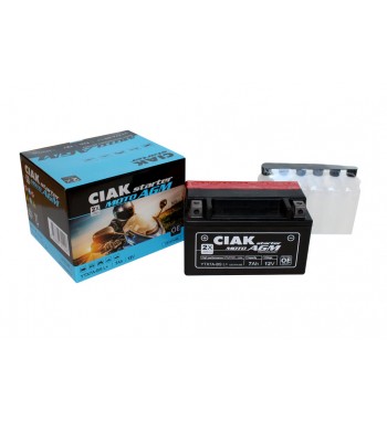 Akumuliatorius CIAK YTX7A-BS 7Ah 12V