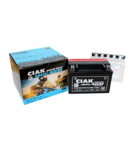 Akumuliatorius CIAK YTX9-BS 9Ah 12V