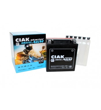 Akumuliatorius CIAK YTX16-BS 14Ah 12V
