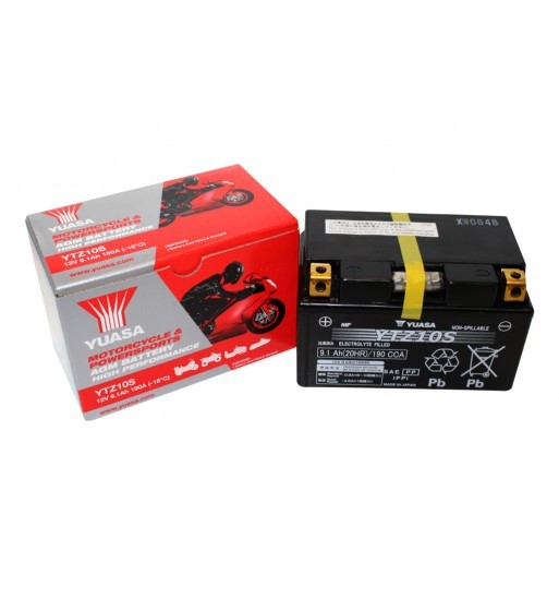 Akumuliatorius motociklui Yuasa 12V 9Ah YTZ10 S