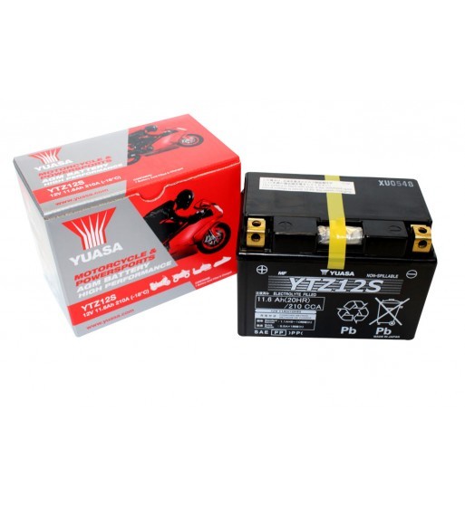 Akumuliatorius motociklui Yuasa 12V 11Ah YTZ12 S