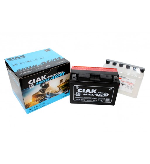 Akumuliatorius CIAK YT9B-BS 8Ah 12V