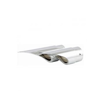 SCALLOPED 2 1/4" EXHAUST TIP SET antgalių rinkinys 