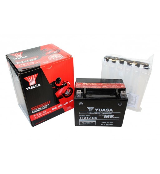 Akumuliatorius motociklui Yuasa 12V 10Ah YTX12-BS