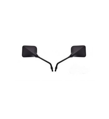 MIRROR, REAR VIEW RECT. BLACK M10