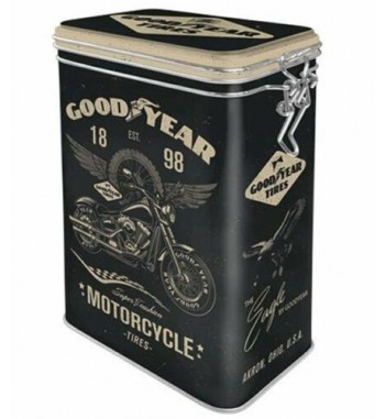 Good Year Tyre Aromadose Clamp Lock Storage Box Metal 