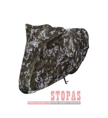 Motociklo užvalkalas OXFORD AQUATEX Camo spalva camo, dydis S - atsparus vandeniui