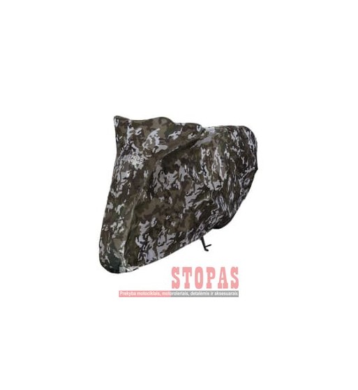 Motociklo užvalkalas OXFORD AQUATEX Camo spalva camo, dydis XL - atsparus vandeniui