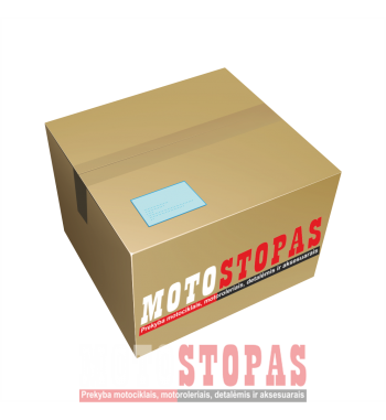Mirror (left, thread diameter: 10mm, thread direction: right, colour: black, fitting in handlebars)