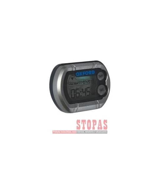 Clock (electronic with a thermometer) (handlebars brackets)