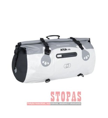 Bag (50L) AQUA 50 OXFORD colour grey/white