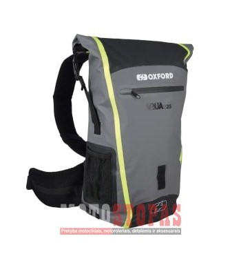 Backpack (25L) AQUA B25 Hydro OXFORD colour black/fluorescent/grey