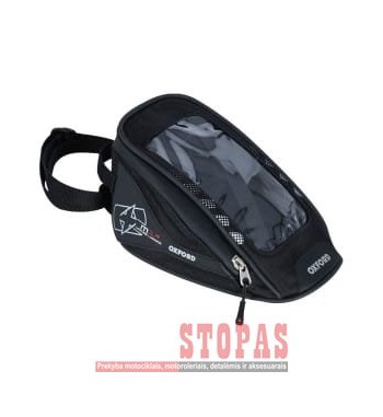 Tank bag (1L) M1R MICRO TANK BAG OXFORD colour black (dimensions: 24x14x18)