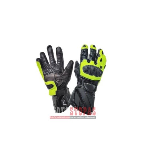 Pirštinės Sportiniai ADRENALINE LYNX SPORT PPE spalva fluorescentinis/geltona/juoda, dydis 2XL