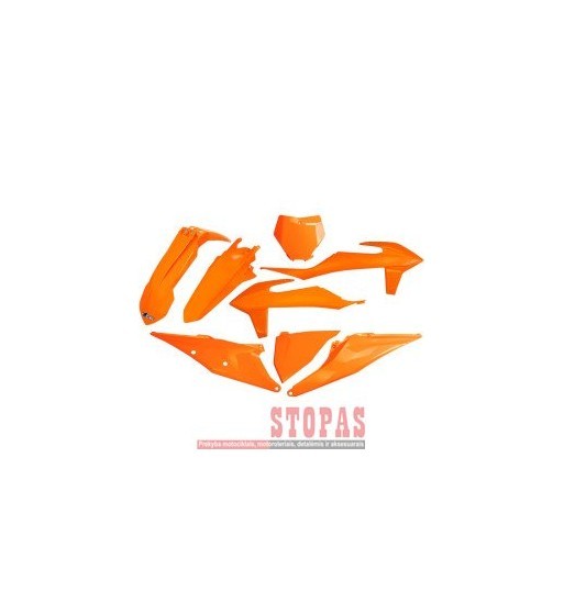 UFO PLASTIKŲ KOMPLEKTAS ORANGE