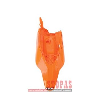 UFO REAR FENDER W/SIDE PANELS KTM 65SX ORANGE