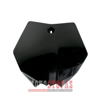 UFO FRONT NUMBER PLATE KTM 65SX BLACK
