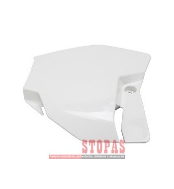 UFO FRONT NUMBER PLATE KTM 65SX WHITE