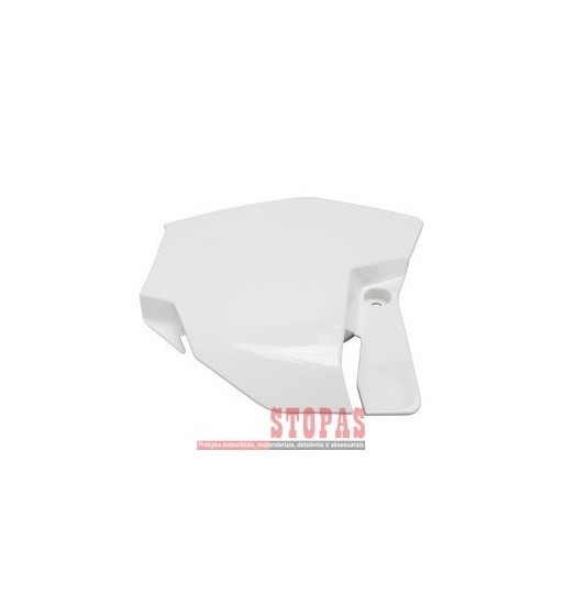 UFO FRONT NUMBER PLATE KTM 65SX WHITE