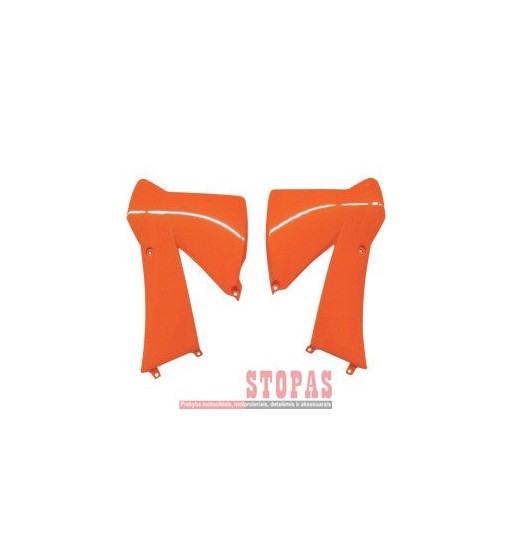 UFO RADIATOR COVERS KTM 85SX ORANGE