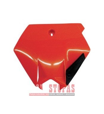 UFO FRONT NUMBER PLATE KTM 85SX ORANGE