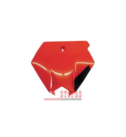 UFO FRONT NUMBER PLATE KTM 85SX ORANGE