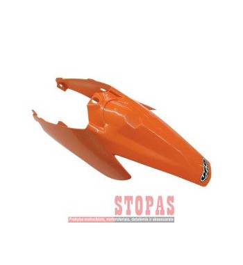 UFO REAR FENDER W/SIDE PANELS KTM 85SX ORANGE