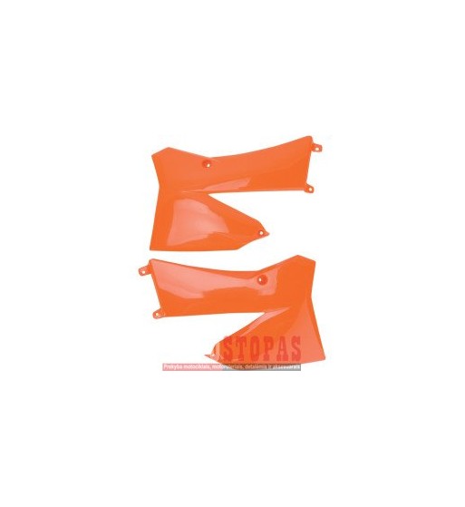 UFO RADIATOR COVERS KTM 85SX ORANGE