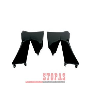 UFO RADIATOR COVERS KTM 85SX BLACK