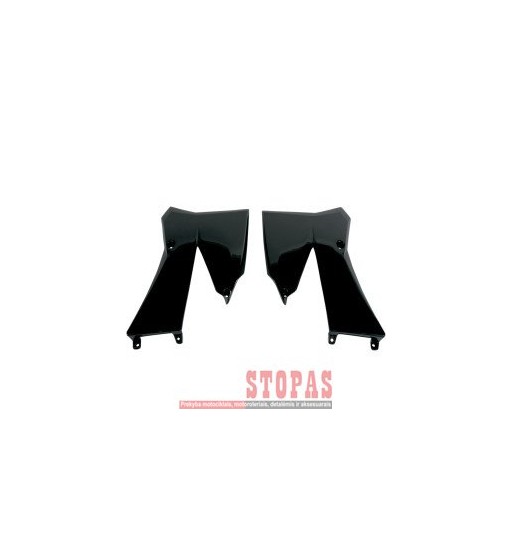 UFO RADIATOR COVERS KTM 85SX BLACK