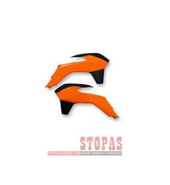 UFO RADIATOR COVER KTM SX85 FLUO ORANGE