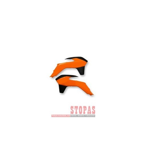 UFO RADIATOR COVER KTM SX85 FLUO ORANGE