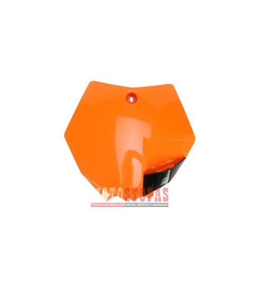 UFO FRONT NUMBER PLATE KTM SX85 FLUO ORANGE