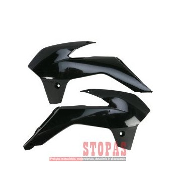 UFO RADIATOR COVERS KTM 85/105 BLACK