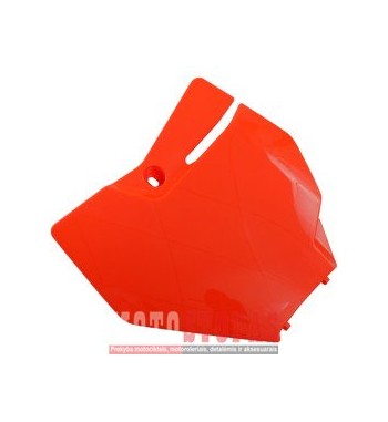 UFO FRONT NUMBER PLATE KTM ORANGE