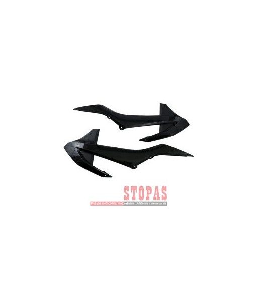 UFO RADIATOR COVERS KTM BLACK