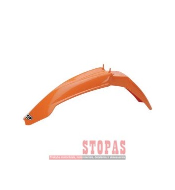 UFO FRONT FENDER KTM 2/4-STROKE (1999-02) ORANGE