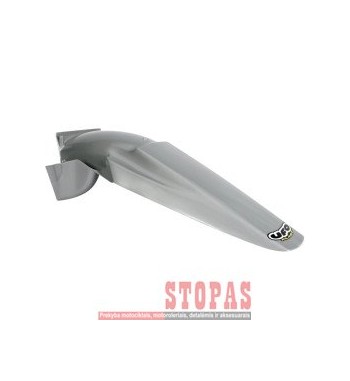 UFO REAR FENDER KTM 2/4-STROKE (98-03) SILVER