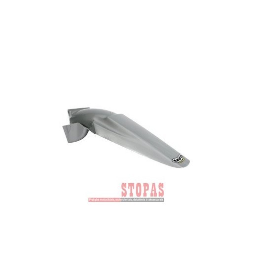 UFO REAR FENDER KTM 2/4-STROKE (98-03) SILVER