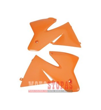 UFO RADIATOR COVERS KTM (98-00) ORANGE